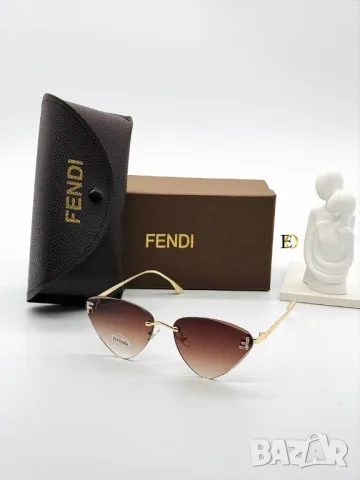 очила с калъф fendi, снимка 4 - Слънчеви и диоптрични очила - 50407014