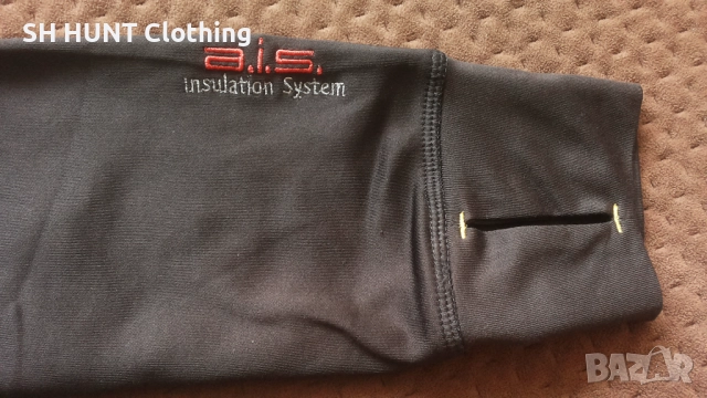 Snickers 9413 Micro Fleece 1/2 Zip a.i.s. Insulation System размер L работна термо блуза W4-374, снимка 7 - Блузи - 52075583