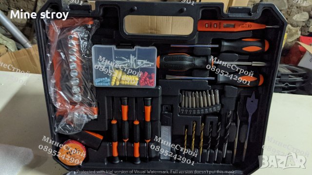 Акумулаторен ударен винтоверт DeWalt 24V 5Ah с 2 батерии Девалт 99част, снимка 3 - Винтоверти - 39785545