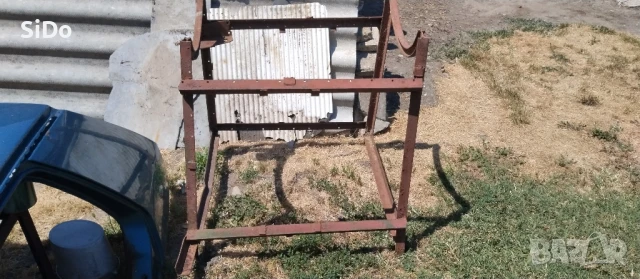 Метална стойка с ориг.дъги за поставяне на варел,бидон,буре и др.подобни съдове за вода и др.подобни, снимка 2 - Други - 51015188