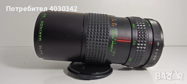 Ретро обектив Makinon 80-200, снимка 2 - Обективи и филтри - 50989376