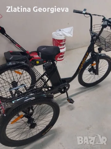 Електрически велосипед, триколка, E-Bike e-Senior JSX24560E, Carpat, снимка 2 - Велосипеди - 55779479