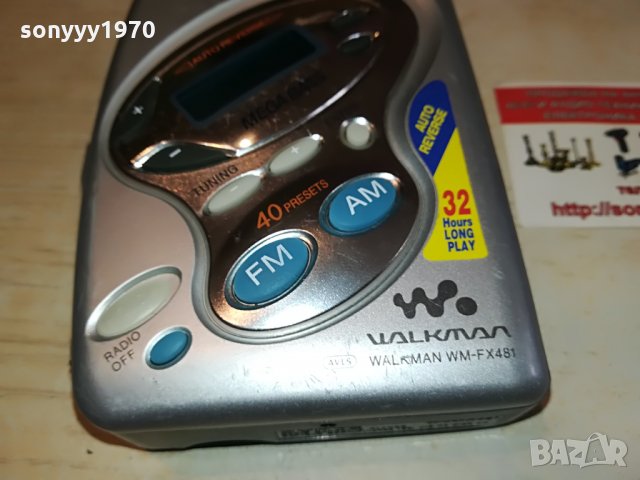 sony wm-fx481 reverse & tuner walkman-внос swiss 0403221827, снимка 10 - Радиокасетофони, транзистори - 35993912