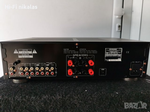 Стерео усилвател PIONEER A-304 R, снимка 4 - Ресийвъри, усилватели, смесителни пултове - 41779183
