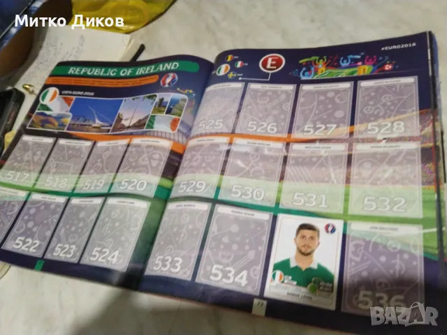 Евро2016г по футбол 65 стикери в две обяви №2, снимка 8 - Футбол - 48573496