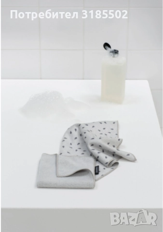 Комплект 2 броя микрофибърни кърпи,  Brabantia SinkSide Light Grey/ Dark Grey, снимка 6 - Други стоки за дома - 51500680
