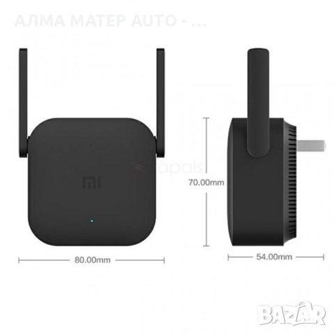 Xiaomi Mi WI-FI Amplifier Range Extender усилвател за интернет мрежа, снимка 3 - Мрежови адаптери - 52919888