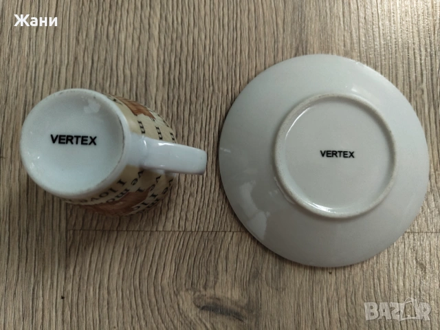 Чашка с чинийка за кафе с атрактивен дизайн, снимка 14 - Чаши - 53576866