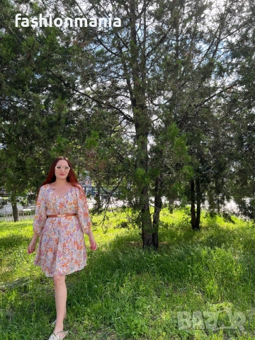 Лятна флорална рокля на H&M, снимка 9 - Рокли - 52105226