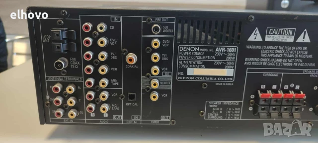 Ресивър Denon AVR-1601, снимка 9 - Ресийвъри, усилватели, смесителни пултове - 51191354