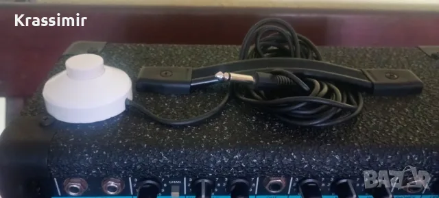 Peavey Audition 110. Vintage Guitar Amp + Footswitch.., снимка 8 - Китари - 55825329
