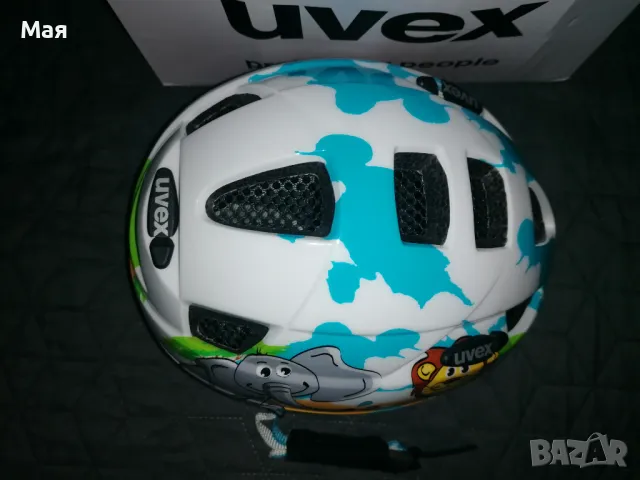 Детска вело каска uvex, снимка 6 - Столчета за кола и колело - 49221662