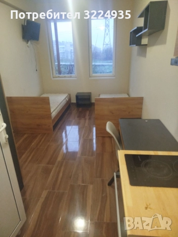 1-стаен / Търново- кв. Бузлуджа/ 38500 EU/ Видеонаблюдение / Контрол на Достъпа / Обзаведен , снимка 4 - Апартаменти - 52746991