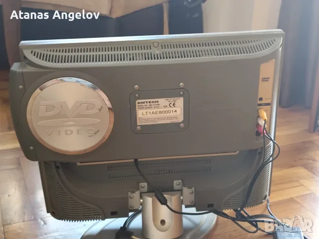 Телевизор DMTECH с вградено DVD, 30 инча, използван, снимка 7 - Телевизори - 55772257