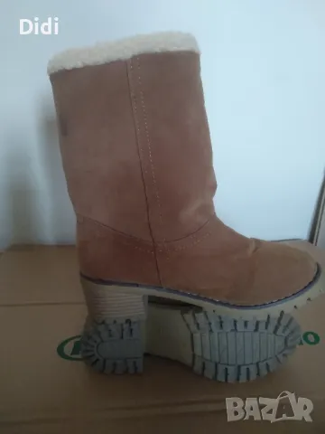 Ботуши набук 37/38 номер , снимка 5 - Дамски ботуши - 49134568