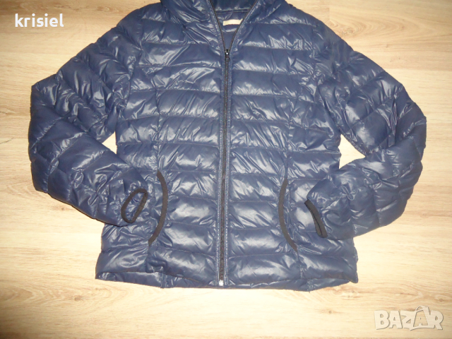  ПРОЛЕТНО СТРАХОТНО,СУПЕР ОЛЕКОТЕНО ЯКЕ С ГЪШИ ПУХ--L номер, снимка 5 - Якета - 44679881