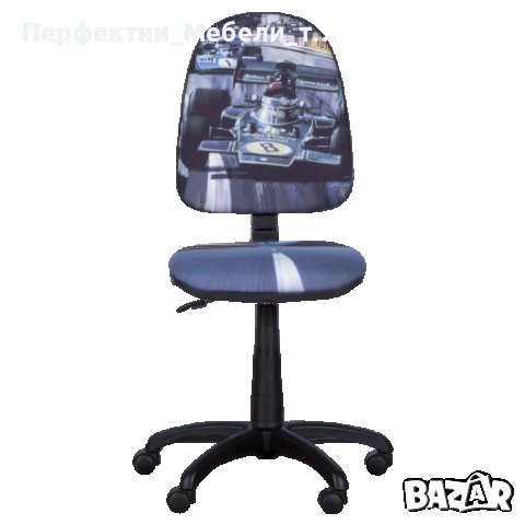 Офис стол за любители на рали,Болид и Формула 1-до 120кг., снимка 2 - Мебели за детската стая - 44433613