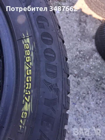 225 55 17 GOOD YEAR 4броя зимни , снимка 6 - Гуми и джанти - 56114779