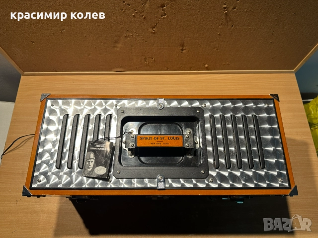 радиоприемник "Ryan NX-211 Retro Spirit of St Louis AM/FM/CD/Cassette Stereo Radio", снимка 10 - Радиокасетофони, транзистори - 52684803