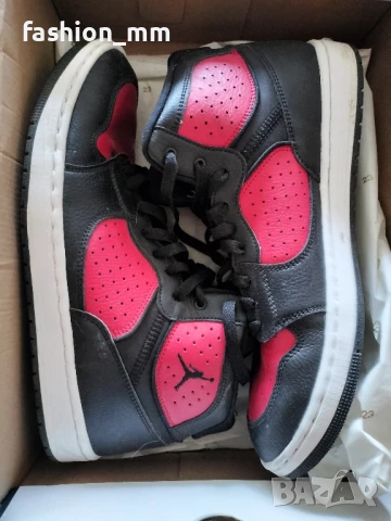 Nike, Спортни обувки Jordan Access, Черен/Червен 