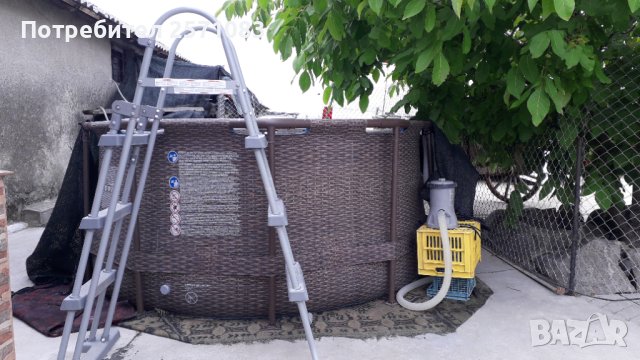 БАСЕЙН   BESTWAY  4.3x2.5x1, снимка 5 - Басейни и аксесоари - 41798345