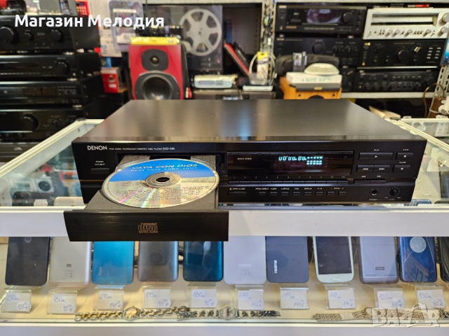 CD Player DENON DCD-695 Black с оригинално дистанционно. В отлично техническо и визуално състояние., снимка 4 - Декове - 52379150