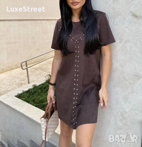 🤎🖤Велурени Рокли с Кабзи