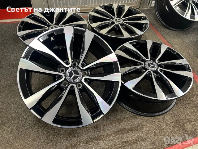 Джанти 17 цола Mercedes C klass W204/205/206 CLA Спорт Пакет Оригинални , снимка 3 - Гуми и джанти - 53578650