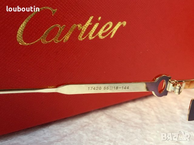 Cartier 2023 дамски слънчеви очила 4 цвята квадратни, снимка 17 - Слънчеви и диоптрични очила - 41951028