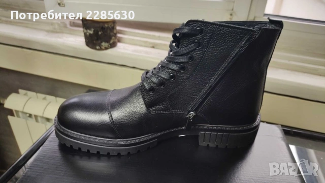 Зимни обувки MONNI - супер качество - 41 номер, снимка 8 - Мъжки боти - 53784313