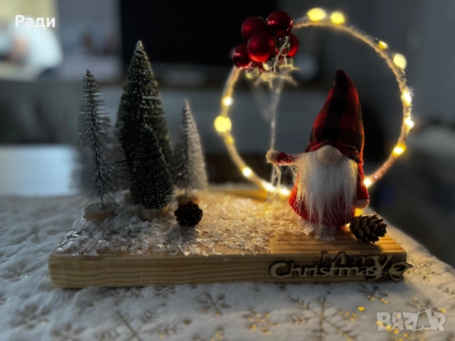 Коледна декорация, снимка 3 - Декорация за дома - 52920526