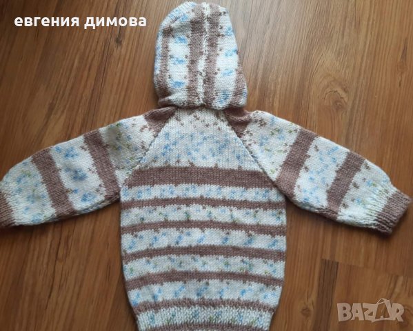 Нова плетена бебешка жилетка , снимка 2 - Жилетки и елечета за бебе - 41906471