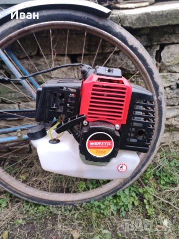 велосипед с двигател 72 куб.см.