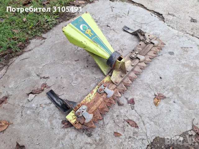 Косилен апарат за палцова косачка Grillo 85см , снимка 2 - Градинска техника - 47296439