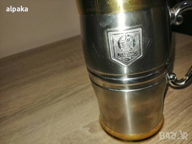 Продавам уникална чаша за бира Jianbao, алпака, снимка 2 - Колекции - 53698743