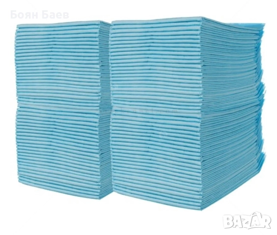 Хигиенни подложки ,100 броя 45х33 см Еднократни подложки-пелени за куче, снимка 4 - За кучета - 52827354