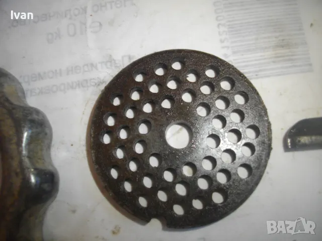 1973г. РУСКА СССР СОЦ РЕТРО ВИНТИДЖ РЪЧНА МЕСОМЕЛАЧКА РАЗМЕР №5 ПОЧТИ НОВА МАСИВНА, снимка 12 - Други инструменти - 48062465