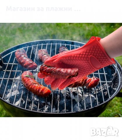 ДОМАКИНСКА СИЛИКОНОВА РЪКАВИЦА, РЪКОХВАТКА С 5 ПРЪСТА - код 2081, снимка 5 - Аксесоари за кухня - 34226756