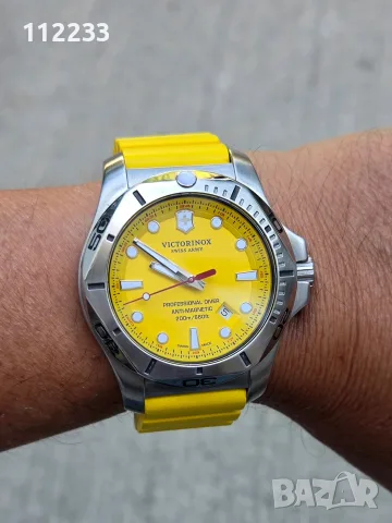 БАРТЕР Victorinox I.N.O.X Professional Diver Yellow, снимка 3 - Мъжки - 55077753