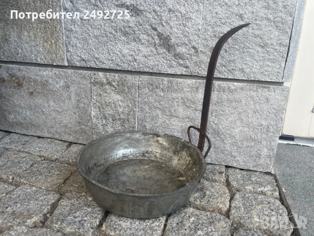 Стар Тиган бакър меден, снимка 1