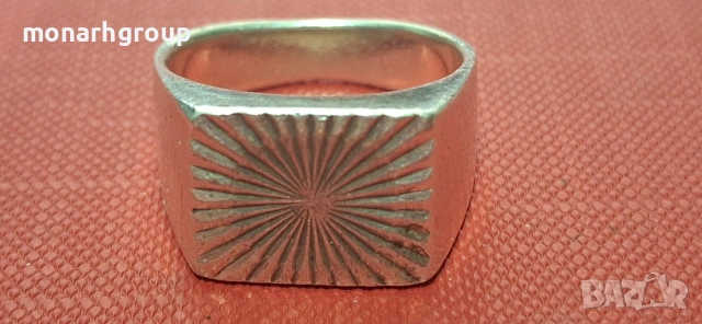 Сребърен пръстен, снимка 8 - Пръстени - 53515687