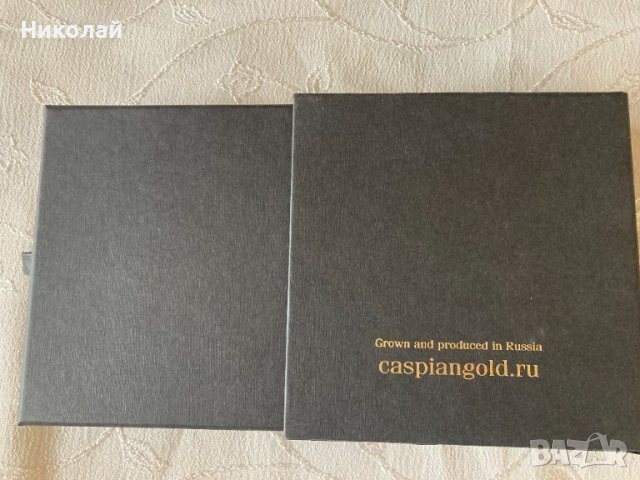 Коледна кутия за бонбони / лакомства / Кутия за хайвер със седефена лъжичка, за декорация, колекция , снимка 12 - Декорация за дома - 38971658