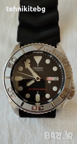 SEIKO SKX007 Yacht Master Mod - страхотен нов часовник, снимка 3 - Мъжки - 44329300