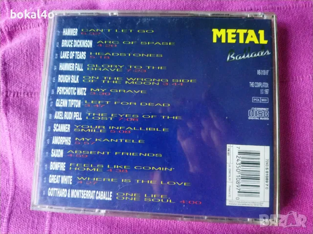 Metal Ballads, снимка 3 - CD дискове - 48251032