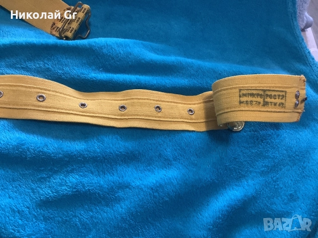 Церемониален колан СССР 1970 години отличен състояние, снимка 5 - Колани - 52571965