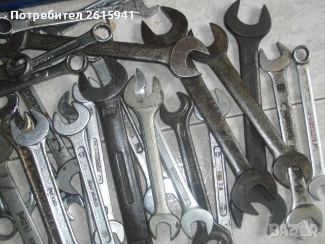 Инструменталиум-50 броя Старо Качество Гаечни Ключове/Инструменти/Клещи/Раздвижени Ключове-12мм-27мм, снимка 11 - Други инструменти - 40659168