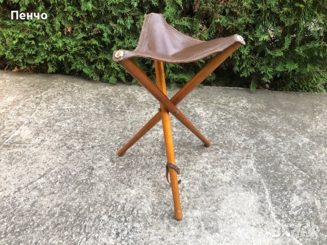 старо военно /офицерско/ столче - СДЕЛАНО В СССР, снимка 1