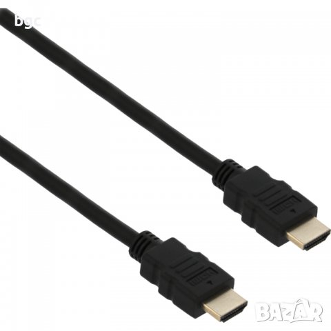 3 метра Кабел HDMI 1.4V, CSHDMI3, 4k, Ethernet, Златист, 3м, Черен, снимка 3 - Кабели и адаптери - 36197967