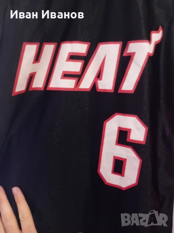 Оригинален ретро екип на Miami Heat - LeBron James, снимка 7 - Баскетбол - 51709304