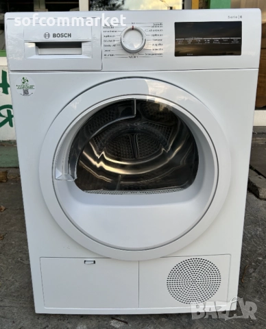 Сушилня BOSCH WTG86402 | 9кг | Серия 6 | кондензна, снимка 2 - Сушилни - 52379367